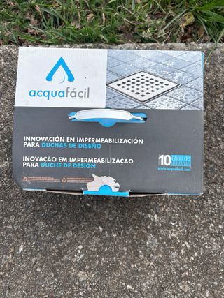 Manta impermeable acquafácil para ducha