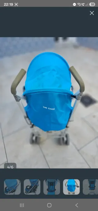 Silla de paseo Be Cool Street azul