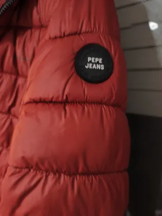 Chaqueta Pepe Jeans Roja 13 años