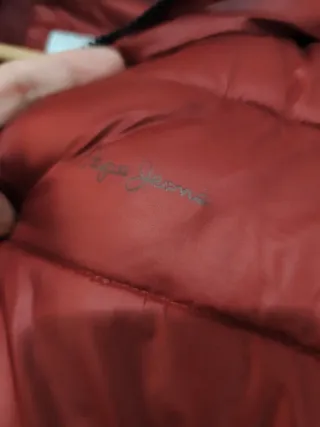 Chaqueta Pepe Jeans Roja 13 años