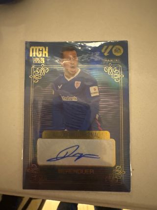 Carta Autografiada Berenguer Panini 2025-26