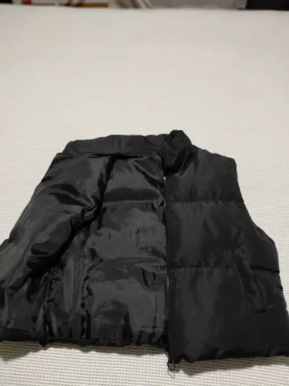 Chaleco acolchado negro