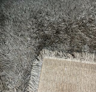 Alfombra Shaggy Gris Ikea