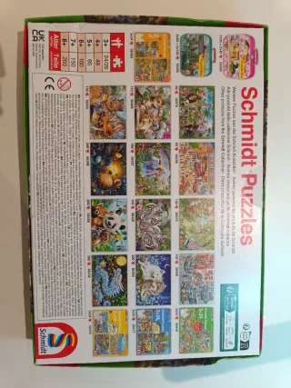 Puzzle Schmidt Animales 60 Piezas