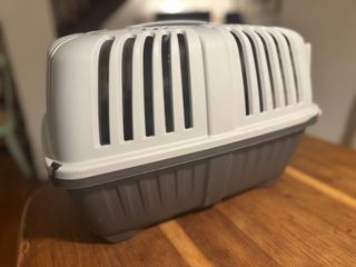 Transportín Perro / Gato Negro y Gris