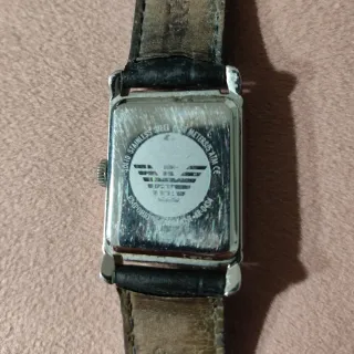 Reloj Emporio Armani Cuadrado Negro/Plata