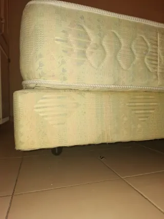 2 Camas Individuales Juntas Cremallera.