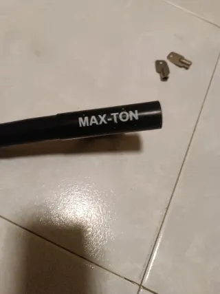 Barra antirrobo MAX-TON con 2 llaves