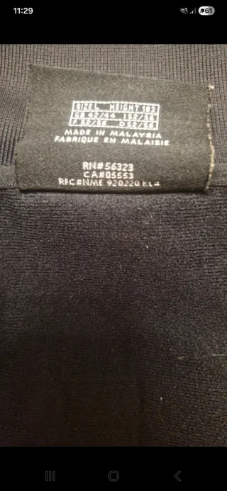 Chaqueta Zara con logo 'ICE'