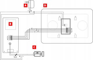 Videoportero Eura 7 Color 4 Hilos