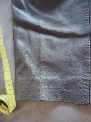 Pantalones de piel negros