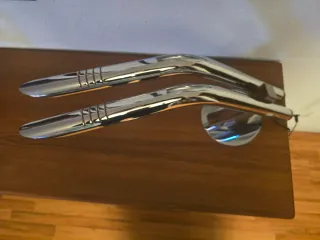 Lámpara de oficina metal cromado SOLO ALQUILER