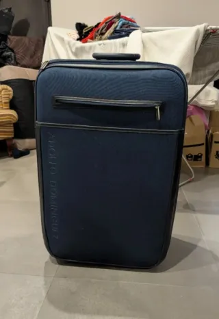 Maleta Adolfo Domínguez Azul