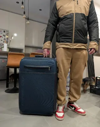 Maleta Adolfo Domínguez Azul