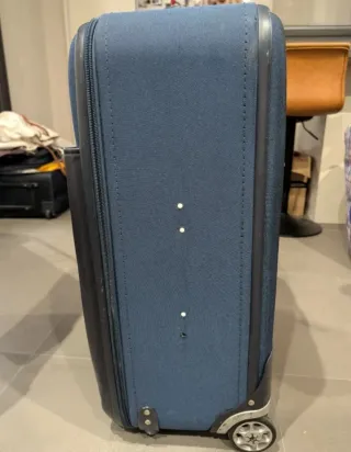 Maleta Adolfo Domínguez Azul