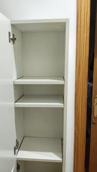 Armario baño Leroy Merlin blanco