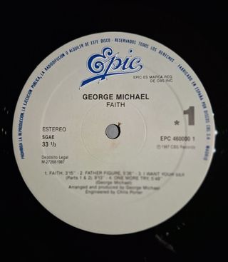 LP George Michael-Faith + Maxi Careless Whisper