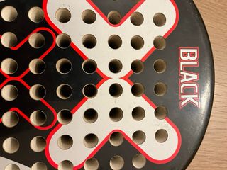 Pala de pádel Nox Black Fiber Tech