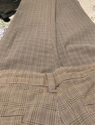 Pantaloni uomo a quadretti taglia L