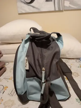 Bolsa de deporte Braun azul y gris