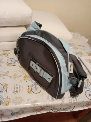 Bolsa de deporte Braun azul y gris
