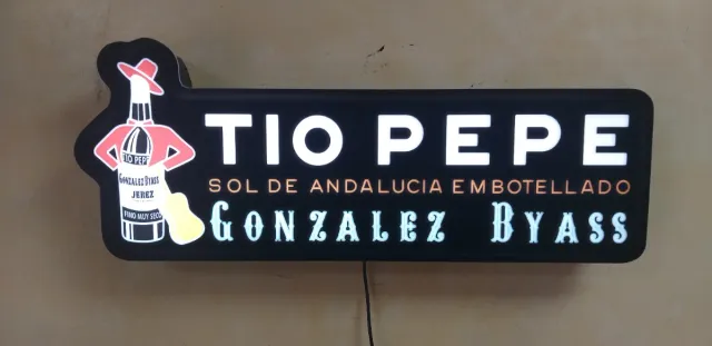 Tio Pepe Letrero Luminoso Gonzalez Byass
