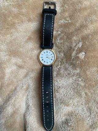Reloj Junghans Cuarzo Dorado y Negro