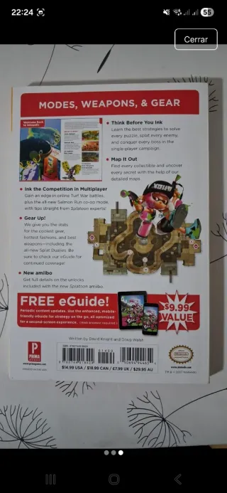 Guía oficial Splatoon 2 Nintendo Switch (Inglés)