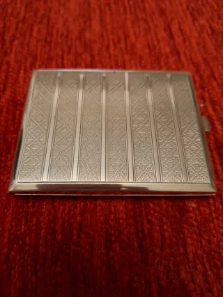 Pitillera Plata Art Deco WK