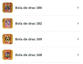 Pack bola de drac serie roja