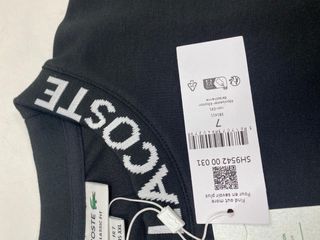 Maglia Lacoste Nera Originale Taglia XXL