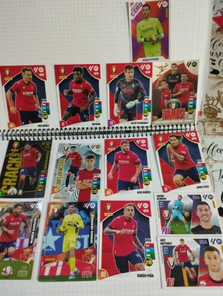 Lote cromos Panini Osasuna