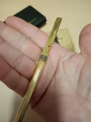 Aurora Marco Polo penna placcata oro