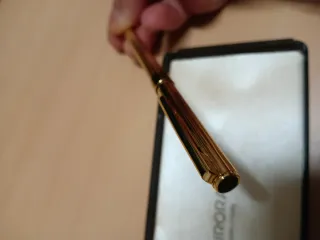 Aurora Marco Polo penna placcata oro