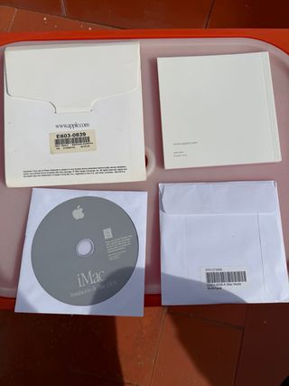 iMac G5/Intel Vintage con discos