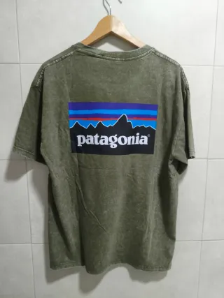 Camiseta Patagonia Verde Oliva