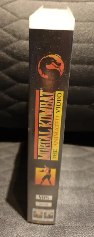 VHS Mortal Kombat The Animated Video Español