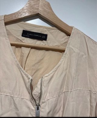 Chaqueta Zara Beige
