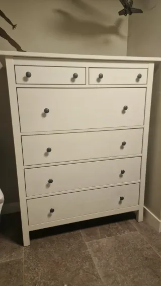 Cama Hemnes 80/160cm + Cajonera Ikea