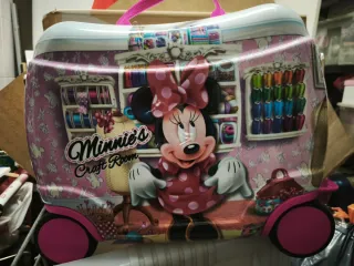 Maleta infantil Minnie Mouse con ruedas