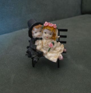 Conjunto 4 Pares Namorados Banco Jardim