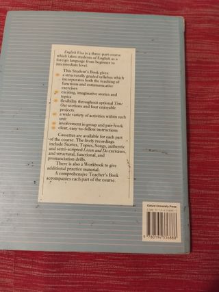 Libros English Visa. Workbook 2 y students book 2