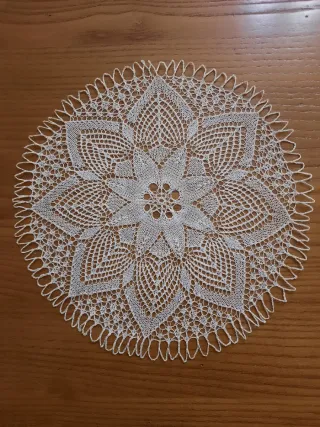 Set 5 Centrini "alla calza"