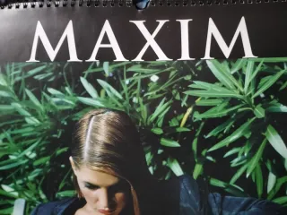 Calendario Maxim Alessia Merz 2000