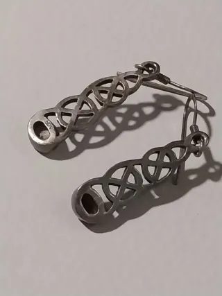 Pendientes Plata Celta con Nácar