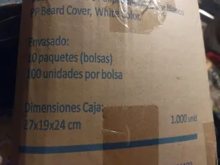 Cubre Barba desechables 1000unidades