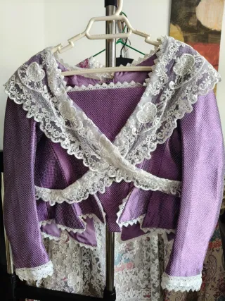 Traje de Fallera Niña Les Barraques Talla 7-8 años