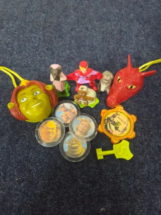 Figuras y Tazos Shrek Antiguos