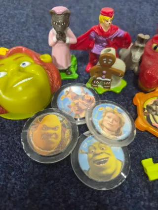 Figuras y Tazos Shrek Antiguos