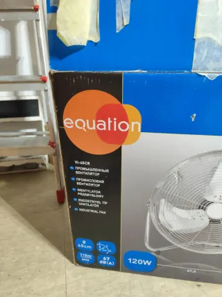 Ventilador Industrial Equation 45cm 120W